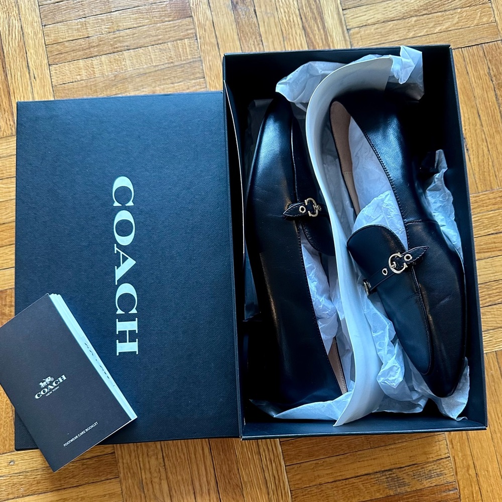 Coach Isabel Loafer. NTW. Size 8.5 (fits like Size 9).